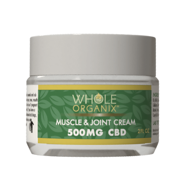 Broad Spec Muscle and Joint CBD Cream 500mg silo